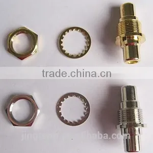 RCA DOUBLE FEMALE BULKHEAD, RCA CONNECTOR AND ADAPTOR,RCA JACK thumbnail-1