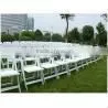 Wooden Padded Folding Chair,White Wimbledon Chair thumbnail-1