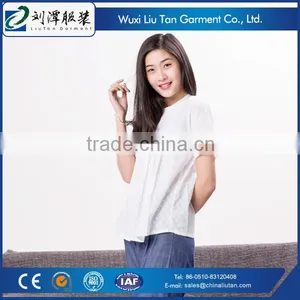 White Dot Clip Fabric Transparent Sleepwear for Women thumbnail-1
