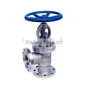 DIN Angle Pattern Bellows Sealed Globe Valve thumbnail-4