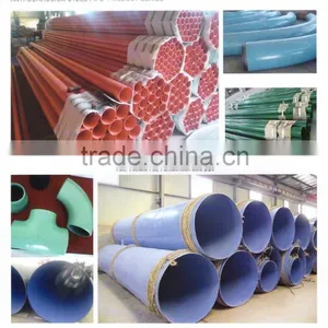 3pe Coated Anti Corrosion Steel Pipe for Water Oil Gas Supply thumbnail-1