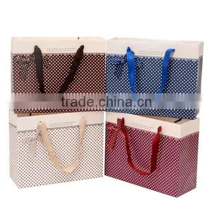 Fashion Designed Colorful Paper Shopping Bag thumbnail-1