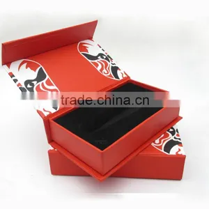 Pretty Red Tea Box With Facebook Picture thumbnail-6