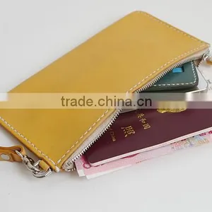 Men Genuine Leather Business Credit Card Case Slim Mini Wallet Holder thumbnail-3