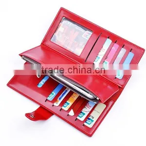 Premium Quality Large Capacity Slim Leather Wallet for Women thumbnail-1