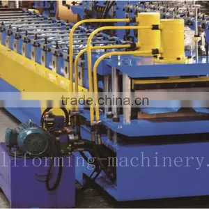 Metal Roof Ridge Cap Roll Forming Machine for Building Materials thumbnail-1