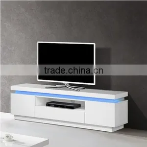 TV-2318 Mayfair Colour Effects White High Gloss TV Unit thumbnail-1