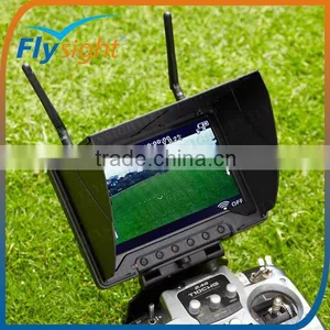 H1468 Flysight RC801 Wireless 5.8GHz Diversity Receiver 7 Inch FPV Monitor for Quadcopter Kits thumbnail-1