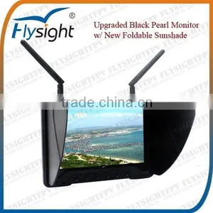 C512 NEW SALES!! 5.8GHz LCD Wireless 7 Inch TFT FPV Monitor Black Pearl RC801 w/ 32CH Diversity Receiver for Outdoor Photography thumbnail-5