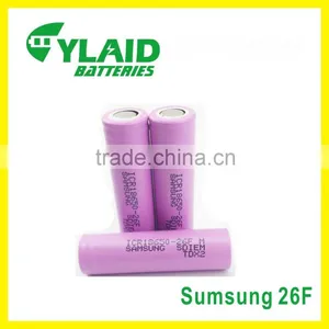 Hottest Free Sample Fast Shipping for Samsung Icr 18650 26f Us18650vt 18650 Batterie Batterie per Bici Elettriche Prezzi thumbnail-3