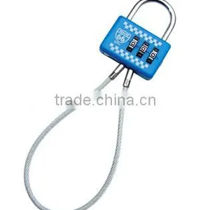 Japanese Cable Lock Dial Lock Password Lock thumbnail-1