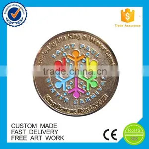 Cheap High Quality Custom Made Antique Gold Coin thumbnail-4