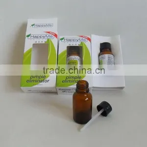 15ml Amber Glass Pharm Bottle With Rod Cap thumbnail-1