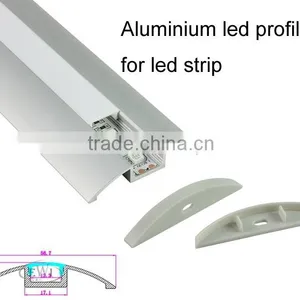 Factory Direct Selling Low Profile Aluminium Led Profile for Cabinet Lighting thumbnail-1