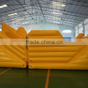 New Design Factory Price Yellow Color Inflatable Combo Bouncers for Sale thumbnail-3
