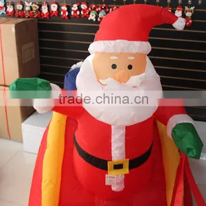 Double Deer Pull Carts Inflatable Outdoor Christmas Decorations thumbnail-3