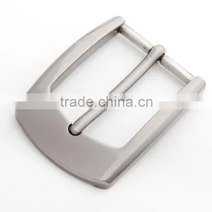 Wholesale Zinc Alloy Pin Brushed Silver Small Belt Buckles thumbnail-4