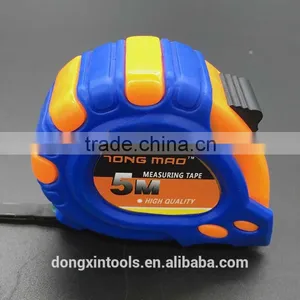 Beautiful Color Double Locks Measure Tape Auto Lock Steel Measuring Tape thumbnail-4
