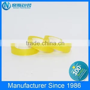 12mm 18mm 24mm Crystal Clear Bopp Stationery Tape for Shool And Office Use thumbnail-1