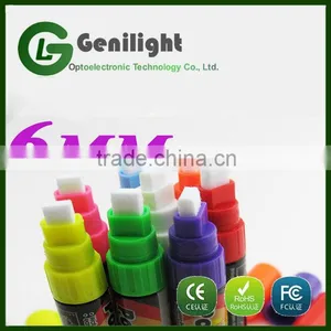 Flashing Boards 6mm 8 Colors Fluorescent Liquid Chalk Marker Pen thumbnail-2