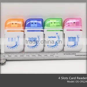 Wholesale All In 1 USB 2.0 Sim Smart Card Reader(OS-CR124) thumbnail-1
