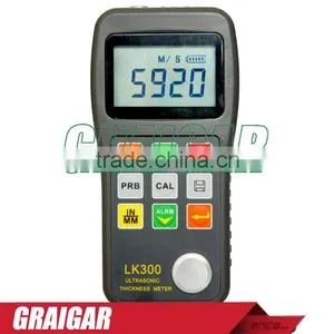 NEW LK300 Ultrasonic Thickness Gauge Measuring Range (0.75 ~ 300) mm (steel) thumbnail-1