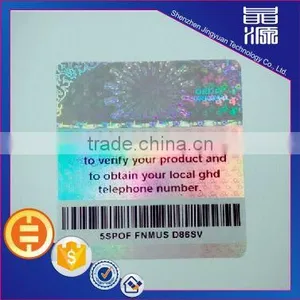 Accept Customized Hologram Barcode Sticker Genuine 3D Labels thumbnail-1