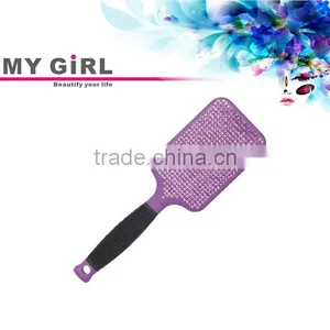 My Girl Private Label Plastic Hair Brush / Salon Paddle Custom Hair Brush thumbnail-2