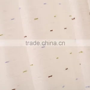 Sheer Polyester Voile Eyelet Curtain Drapes thumbnail-3