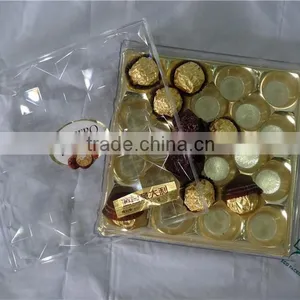 Cheap Price Rectangular Clear Plastic Chocolate Box Manufacturer in Use thumbnail-2