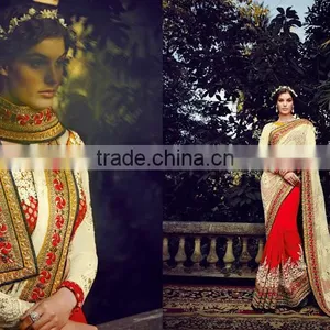 Buy Lehenga Sarees Online thumbnail-2