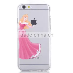 3d Printing Mobile Phone Case, Princess Eating Little Mermaid Holding Logo Case for Iphone 6 /6 Plus thumbnail-5