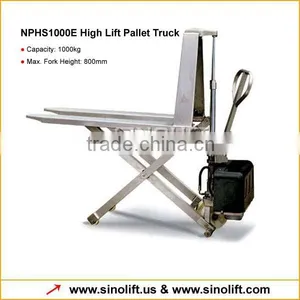 NPHS Series Electric High Lift Pallet Truck With Cheap Price thumbnail-2