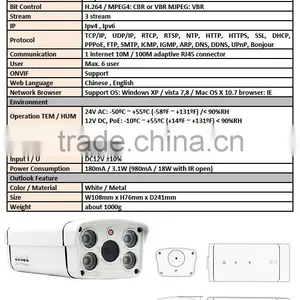 IW-P3062GZT 2MP Auto Focus License Plate Recognition CCTV Camera thumbnail-3