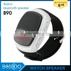 B90 Smart Watch Sports Music Player Wireless Bluetooth Speaker Hands-free Call TF Card Playing FM Radio Self-timer Time Display thumbnail-1