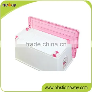 High Quality PP Non Woven Eco-Friendly Small Plastic Storage Box Set thumbnail-1