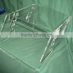 Acrylic Height Adjustable Monitor Stand thumbnail-1