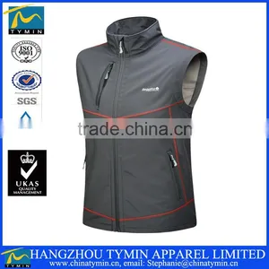 High Quality Cheap Tailored Wholesale Sport Vest Outdoor Jacket Softshell Jacket Work Vest thumbnail-1