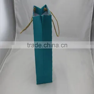2015 New Arrival Cheap Cardboard Paper Wine Bag Christmas Gift Bag thumbnail-2