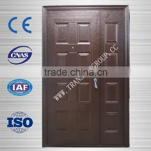 Exterior Security Double Steel Door With Low Price thumbnail-1