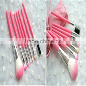 7pcs Pink Synthetic Girls Cosmetic Brushes thumbnail-5