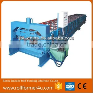 Hebei Jinbaili Metal Floor Deck Roll Forming Machine Metal Deck Making Machine thumbnail-3