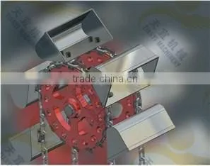 China TUV Certificated Heavy Duty Carbon Steel Ring Chain Bucket Elevator for Sale thumbnail-5