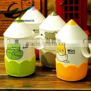 Cartoon Leisure Short Silicone Cup Sleeve thumbnail-3