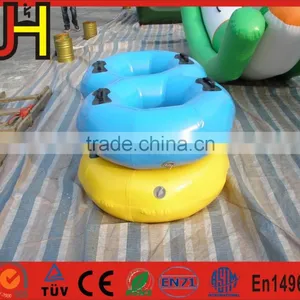 TOP Quality Customized 0.9mm PVC Tarpaulin Inflatable Swimming Rings For Sale thumbnail-4