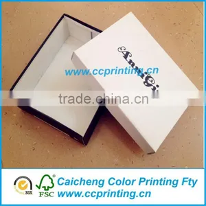 Customized Lid and Tray Rigid Paper Baby Shoe Box thumbnail-1