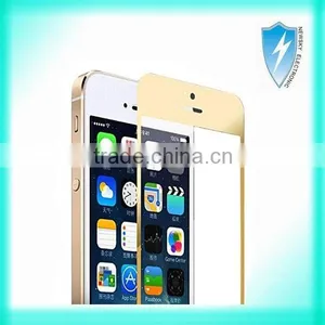 2.5D Coloured Tempered Glass for Iphone 6 Gold Tempered Glass,color Screen Protector for Iphone 6 Tempered Glass Full Cover thumbnail-1