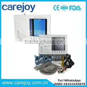 Carejoy 7 Inch Color LCD Portable Digital 3 Channel 12 Lead Electrocardiograph ECG Machine EKG 903A3 thumbnail-1