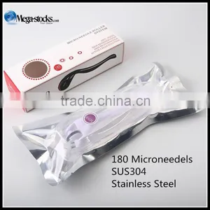 Derma Micro Roller 180 Needles Precision Rolling Acne Wrinkles, 0.5, 1.0, 1.5mm thumbnail-1