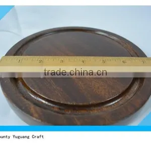 Wooden Cheese Platter Wooden Cheese Plate With Glass Dome thumbnail-4